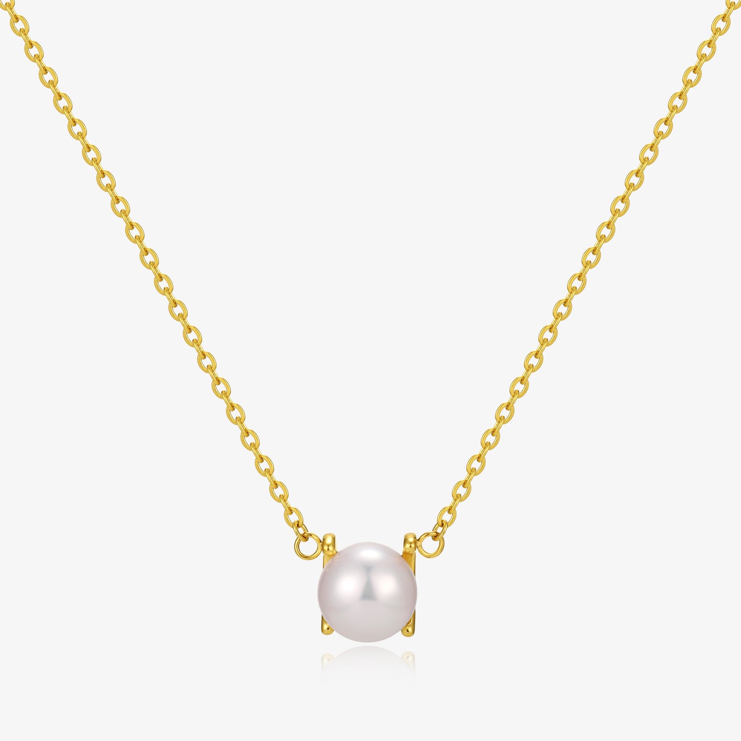 Simple Fresh Water Pearl Necklace